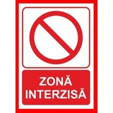 Placuta pentru zona interzisa